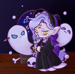 Ghostie Chibi Ghostie Chibi