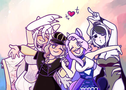 Group Photo Chibi Group Photo Chibi